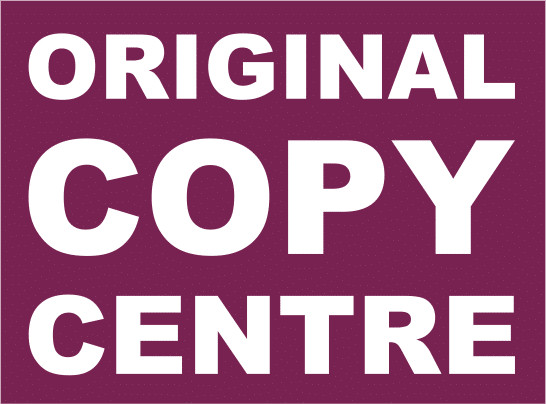 Original Copy Centre - High Speed Digital Print